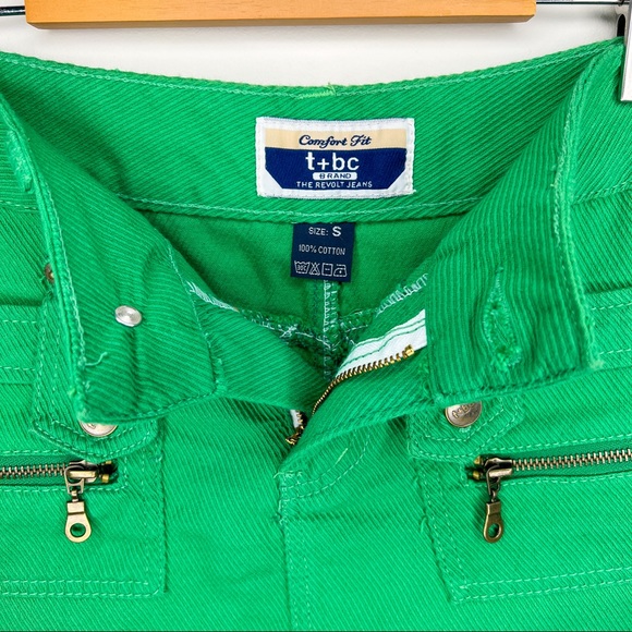 Revolt Jeans Rare 90s Vintage Denim Mini Skirt - Picture 3 of 4